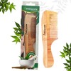 Midazzle Organic Pure Kacchi Neem Wood Comb for men and