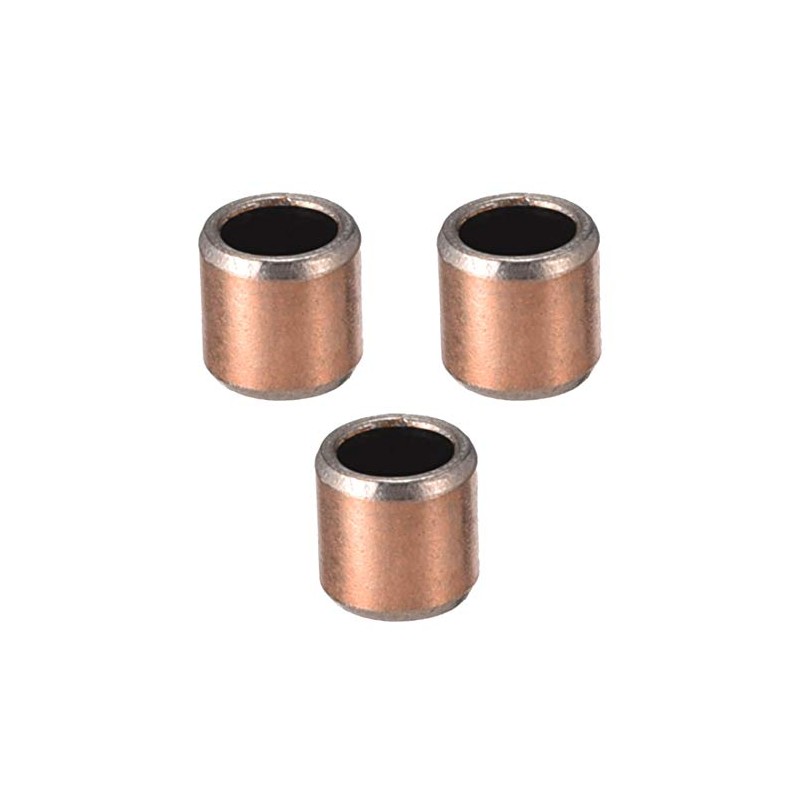 sourcing map Sleeve Bearing 4mm Bore x 6mm OD x