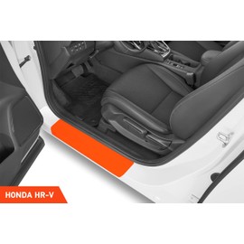 Luxshield Car Door Sill Protector for Honda HR-V 3 (III) RV I 2021-2024 - Protective Film Car Door Accessories Trim Paint Protection Film Transparent