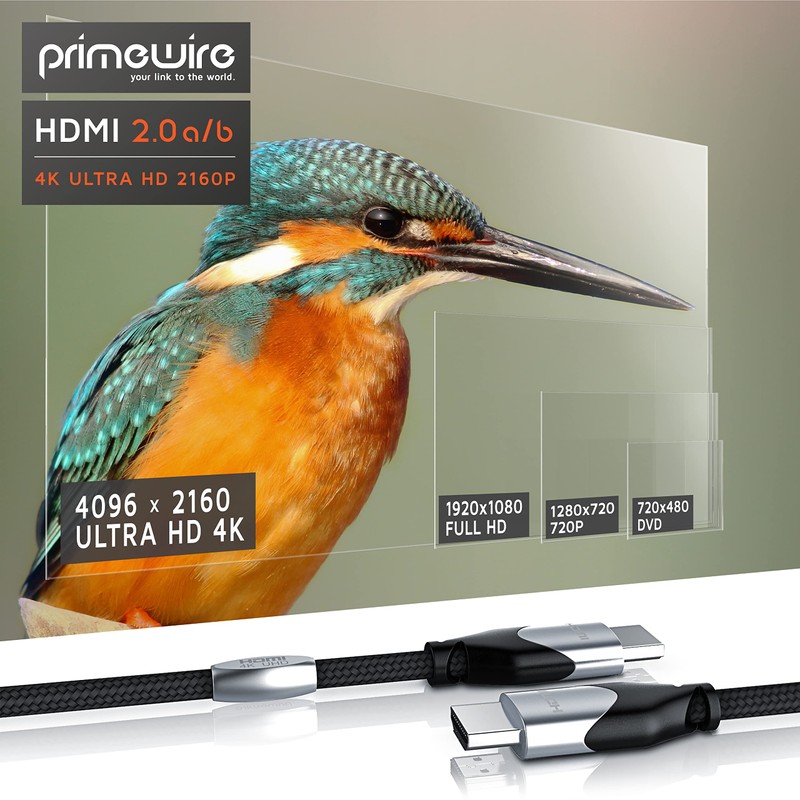 Primewire HDMI 4k Cable, Black