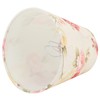 Cloth Lamp Shade Flower Pattern Clip On Bulb Lampshade for