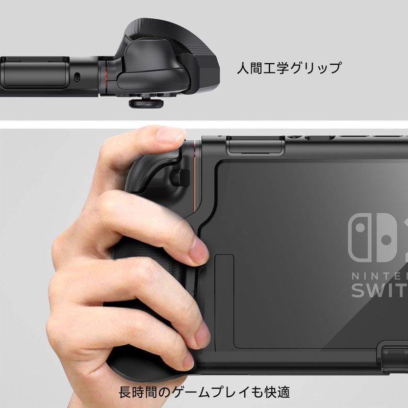 PZOZ Switch 2 カバー ドック対応 TPU&PC材質 スイッチ2 カバー 着脱簡単 ゲームカード内藏収納