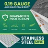 LEAF4GO DIY 5" Gutter Covers System for Leaf Protection Featuring