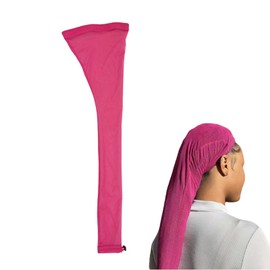 Hair Sleeves for Locs Women | Long Dreadlock Hair Cover,Breathable Stretchy Wrap with Elastic Bands for Bunny Home Wig Travel Salon Braids Girls Women