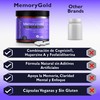 NEWMANITY Memory Gold Nootrópico para Memoria, Enfoque y Claridad Mental