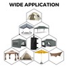 Advwin Canopy Weights Bags 4 Pack, Leg Weights Sand Bags