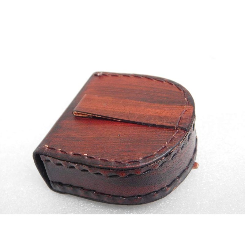 KHUMYAYAD Antique Brass Pocket Compass Handcrafted Full Functional with Leather