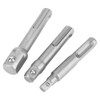 3PC SDS Plus Adapter Shaft Steel Socket Adapter 2PC SDS