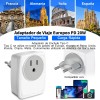 Adaptador De Enchufe Europeo De Viaje Adaptador De Clavija