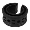 X AUTOHAUX 2pcs Black Car Coil Spring Buffer Rubber Buffer
