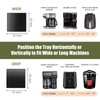 Appliance Slider for Kitchen Appliances,360° Rolling Sliding Tray for Coffee