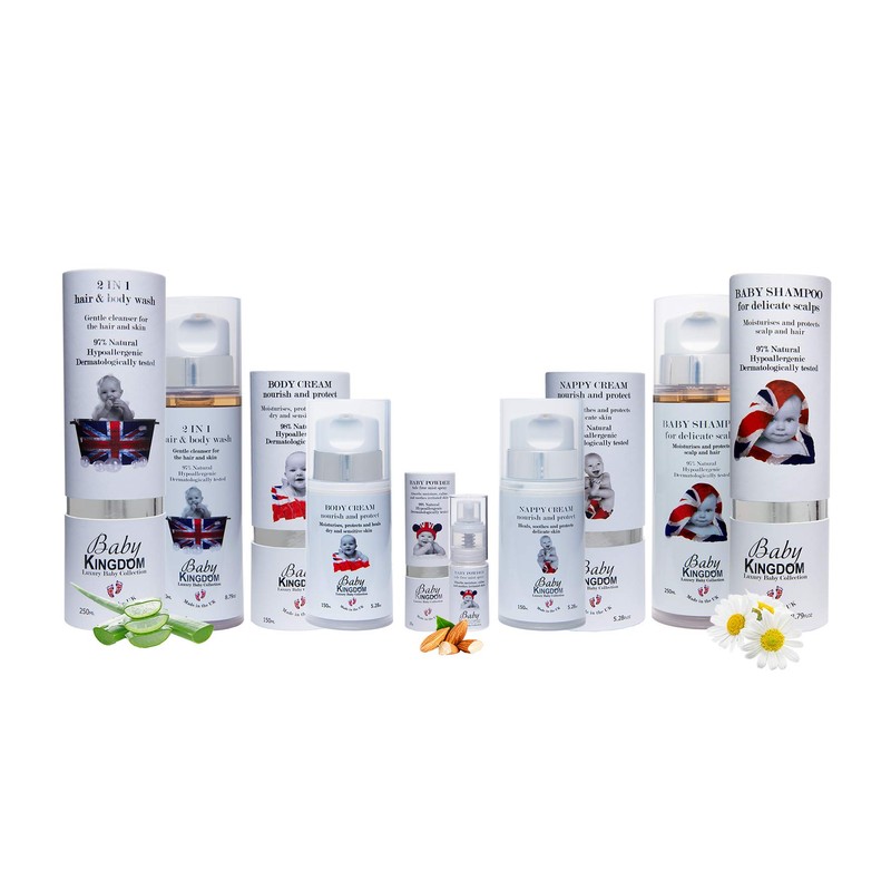 Baby Kingdom Shampoo Moisturizes and Protects Scalp and Hair -