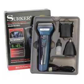 Surker Rasuradora Afeitadora Surker Cabezal Intercambia 3 En 1 Usb