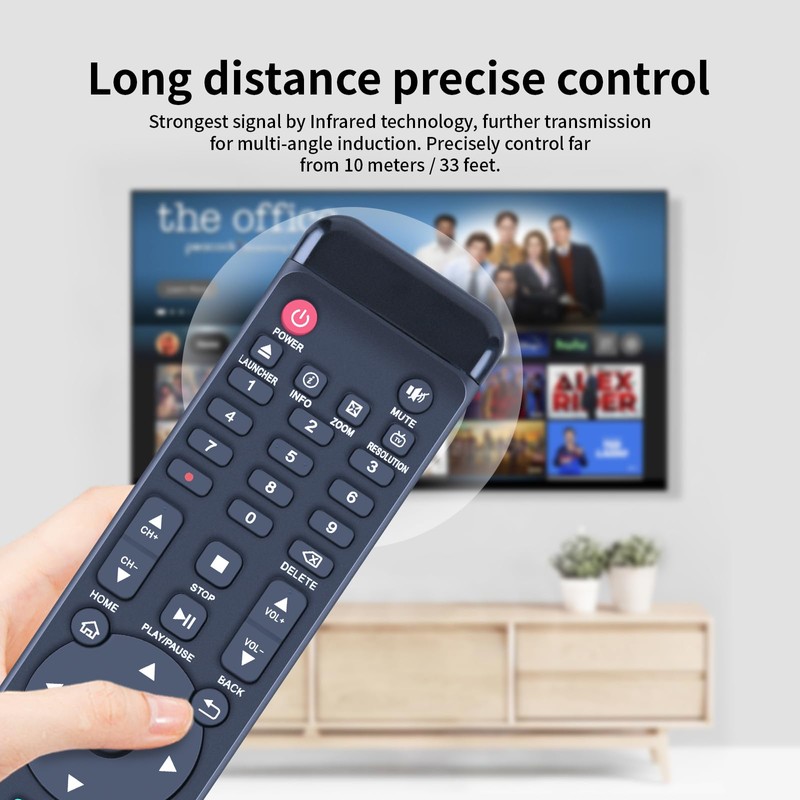 PZL New Replacement Remote Control for FreeStream/StreamGenie TV Stream Box