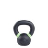 Body-Solid Single-Cast Gravity Casting Kettlebell (KBX4KG) with Kettles Grip Handle,