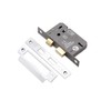 Infinity Decor Fire Rated Polished Chrome 3 Lever Mortice Sash