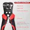 Wire Stripper, Automatic Wire Stripper and Cutting Pliers for 0.2-6mm²