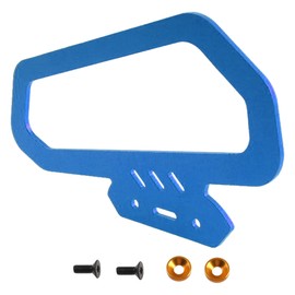 Vgoohobby Metal Carry Handle Bracket Holder Mount Compatible with Futaba 7PX 10PX Remote Controller Transmitter for RC Scale Car Crawler Boat (Blue)