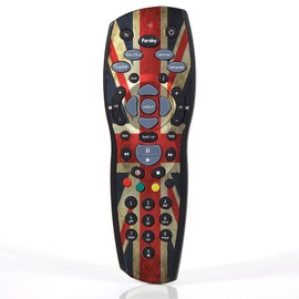 Union Jack Retro Print for Remote Controller Vinyl Sticker Cover by stika.co