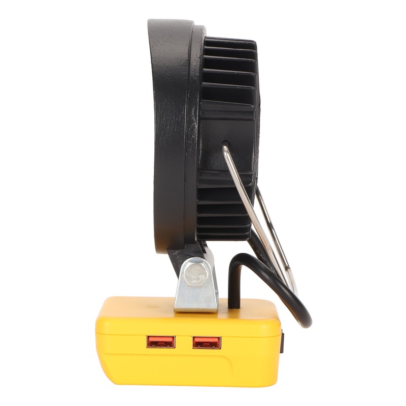 LED Work Light 27W Round Dual Level Adjustable Aluminum Housing