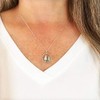 Sterling Silver Pine Tree Mountain Necklace