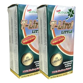 T-lirol 90 Cpsulas Botnatura Paquete De 2 Sin Sabor