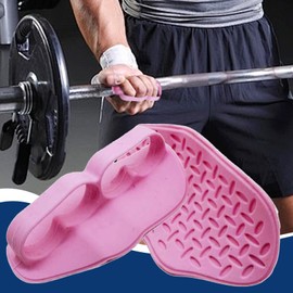 Hand Grips for Weight Lifting | Fingerless Hand Weightlifting Grips,Ergonomic Anti-Slip Workout Gloves Palm Protection for Men & Women