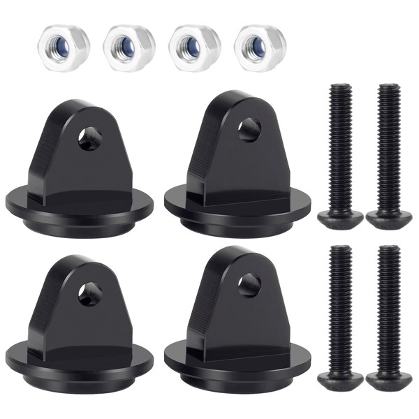 TRZX 4 Piece Aluminum Front Rear Shock Absorber Mount Bracket