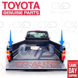 Toyota 95 - 04 TOYOTA TACOMA TAILGATE LEFT RIGHT LOCK STRIKER RUBBER STOP PLATE OEM NEW