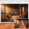 Leowefowa Harvest Party Decorations 10x8ft Autumn Party Background Backdrop Thanksgiving