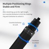 TELESIN 47'' Selfie Stick Lightweight Carbon Fiber Pole for Go