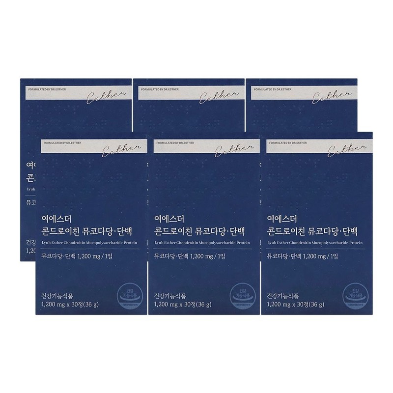에스더포뮬러 Esther Formula Yeo Esther Chondroitin Mucopolysaccharide Protein 1200mg x