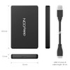 deleyCON SSD Hard Drive Enclosure USB 3.1 Gen 1 for