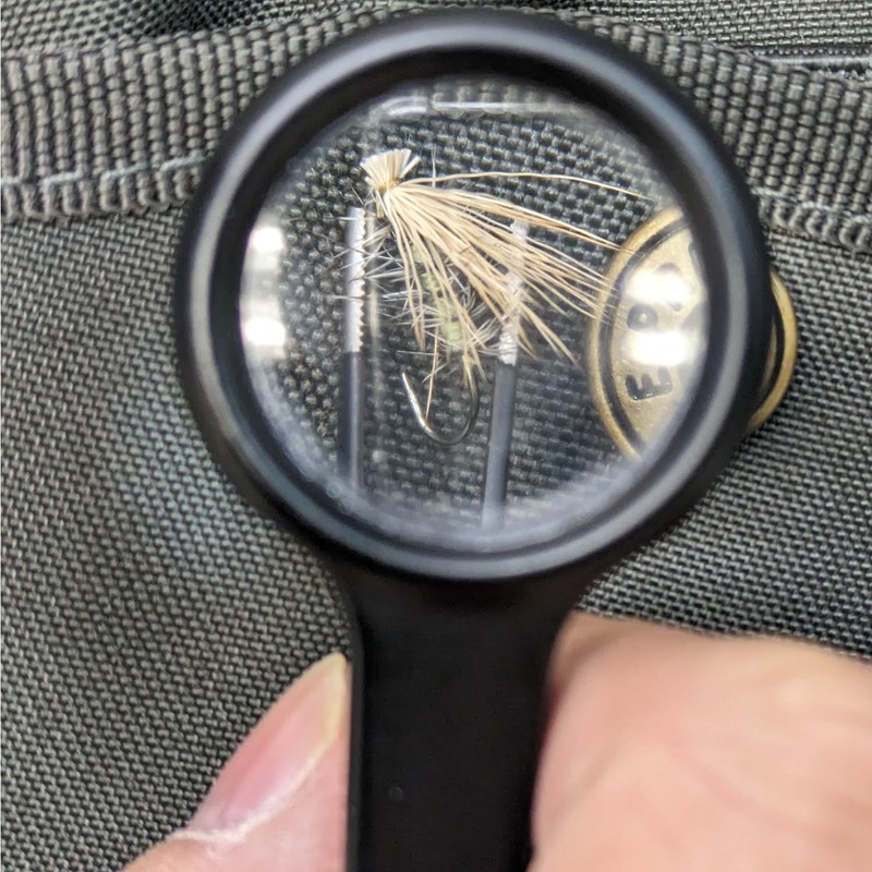 river peak ORANGE Pintrenics Pocket Magnifier