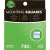 Mounting Squares-White .5" 750/Pkg
