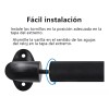 Junelizente Perfiles Barra De Cortina Metálica Extensible Ajustable Barra De
