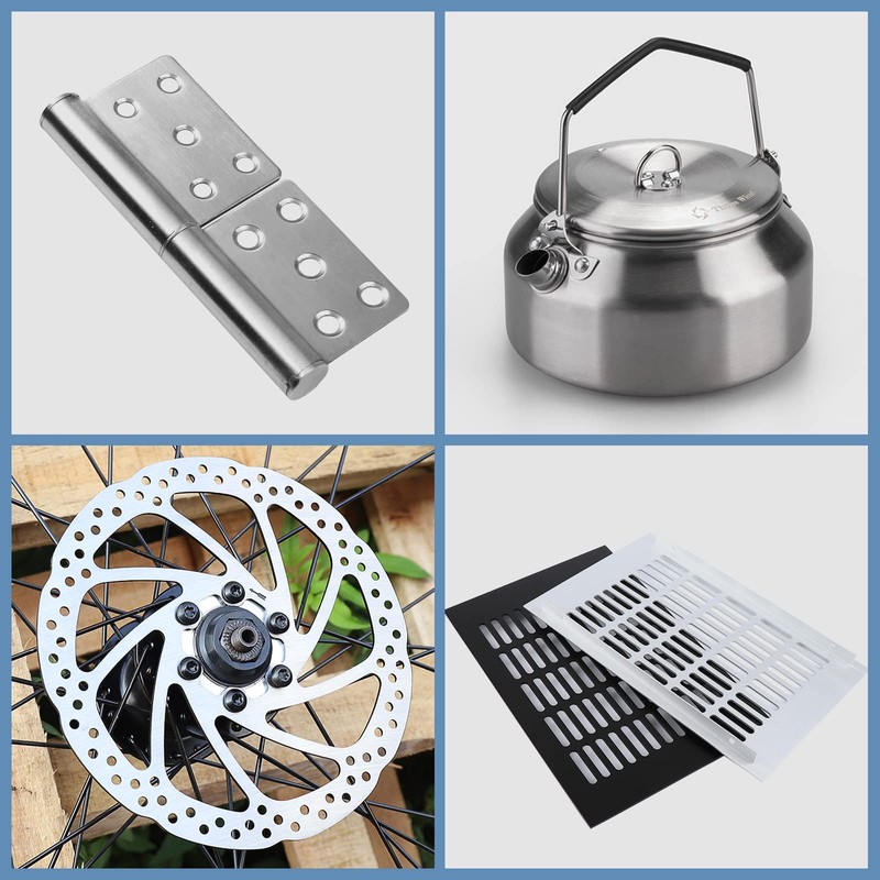 1/4Inch Thick Aluminum Sheets & Plates, 12” x 12”Heavy Duty
