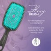 Curl Keeper Flexy Hair Brush, Turquoise - Detangling Hair Brush