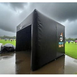 Toolzia Portable Inflatable Golf Practice Tent Mini Golf Field Enclosure for Indoor and Outdoor