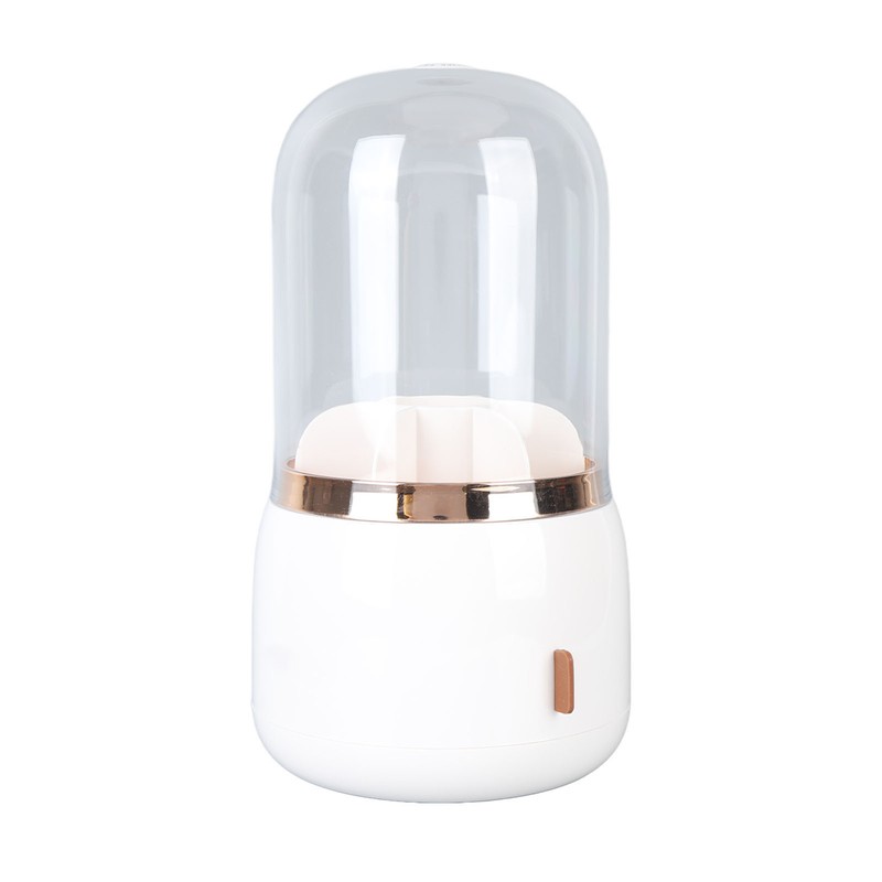 Rotate Dustproof Makeup Brushes Holder Storage 5 Compartments Waterproof Makeup