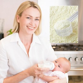 Yeenano Measuring Spoons, Set of 4 Transparent Measuring Spoons with Scale 20 g, 25 g, 35 g, 50 g, Scales, Plastic Measuring Spoon, Scoop Dosing Spoon for Baking, Cooking, Coffee, Washing Powder