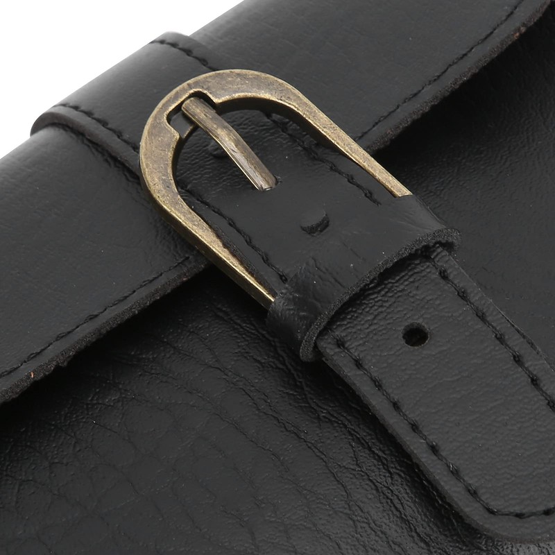 VGEBY Vintage Bike Bag, PU Leather Classic Handlebar Saddle Cycling
