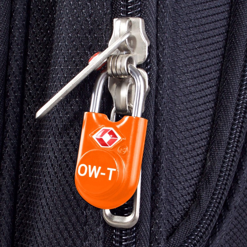 OW-Travel Lock with Key Suitcase Lock Padlock Luggage Lock Security