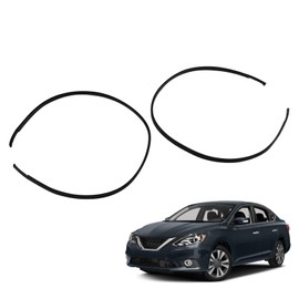Jecoupoon 73853-9AN0A Roof Drip Mouldings Trim 2PCS LH&RH Side Compatible with Sentra 2016 2017 2018 2019