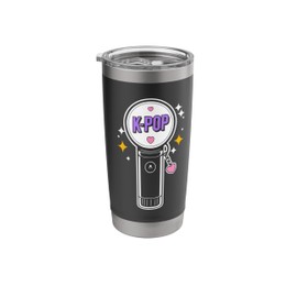 K-Pop Fan Seoul Korean Pop Music South Korea Kpop Lightstick Stainless Steel Insulated Tumbler