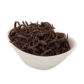 Dark Chocolate Spaghetti Curls, OliveNation Dark Chocolate Spaghetti Shavings for Topping & Decoration - 8 oz