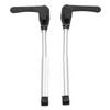 2pcs 230mm RV Window Support Rod Telescopic Aluminum Alloy Oxidation