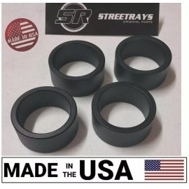 StreetRays [Originals] [SR] FOR Honda Pioneer 500 700 700-4 UTV 2" Lift Spacer Kit (BLACK)