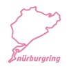 Car Sticker Nürburgring 12 cm