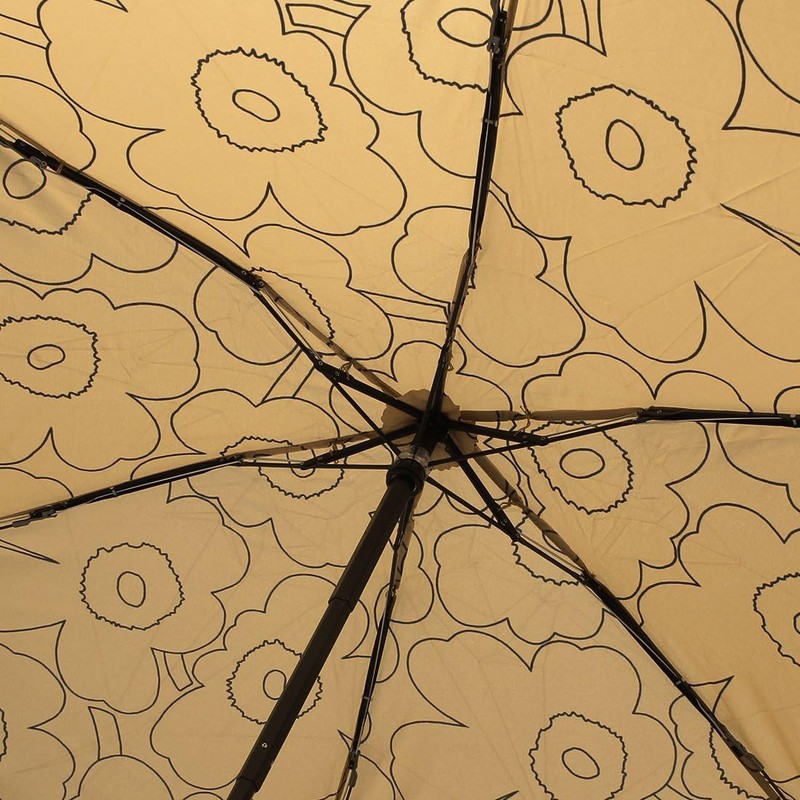 Marimekko 93949 890 Umbrella, Mini, Manual Folding Umbrella, Flower Pattern,